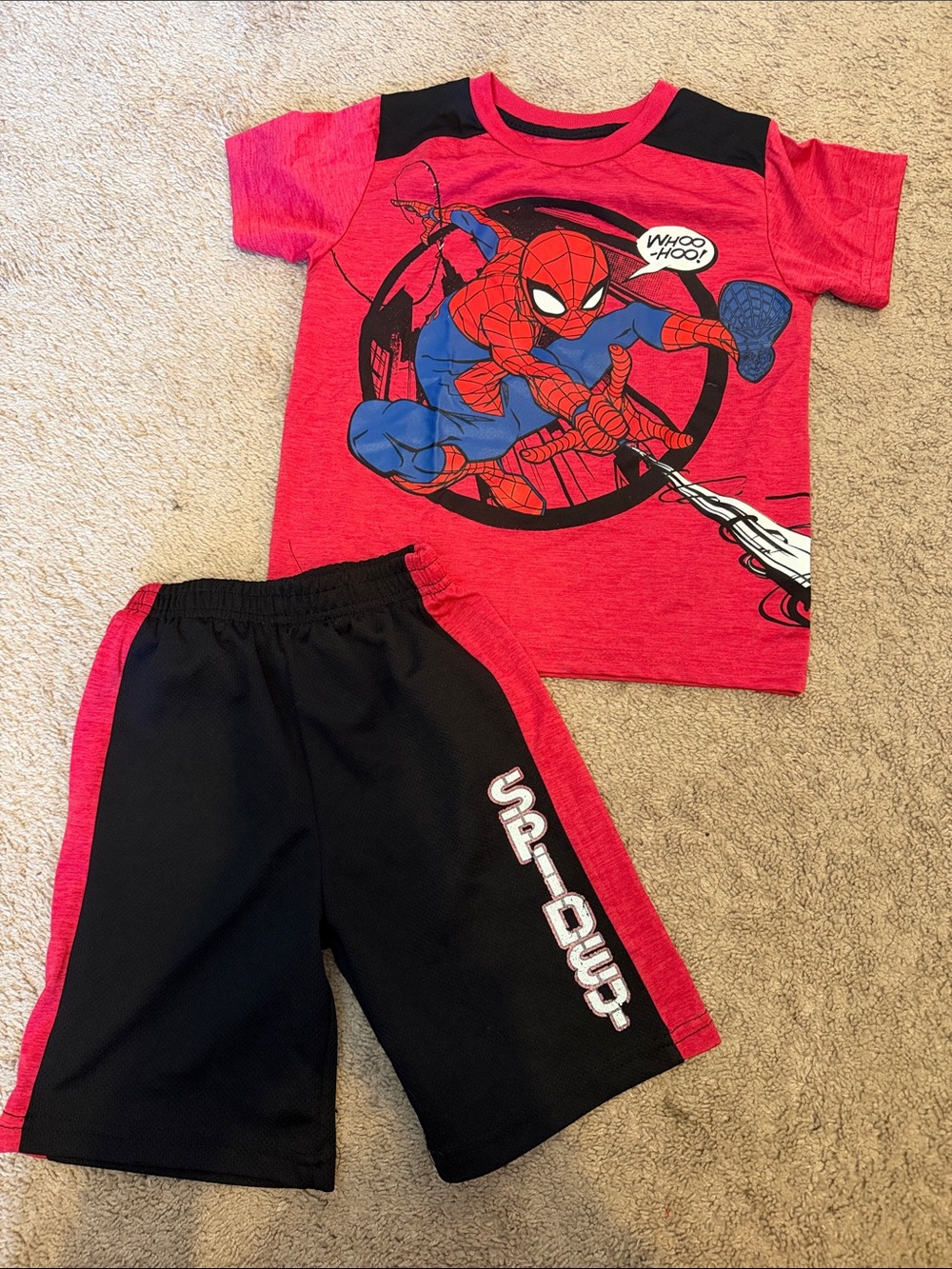 Marvel Spider-Man Red Kids Set
